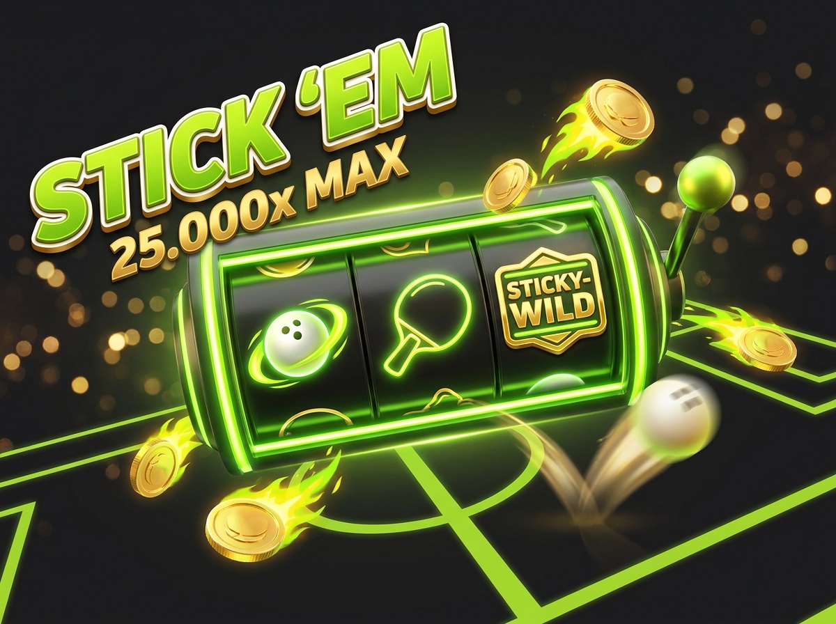 Stick 'em — Hacksaw Gaming slot 25.000x max sticky wilds